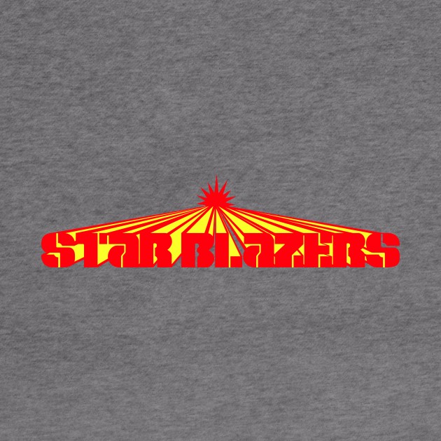 Star Blazers Logo - Red and Yellow 2 by MalcolmDesigns